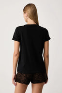 GUESS - Leopard Logo T-Shirt Black