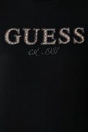 GUESS - Leopard Logo T-Shirt Black