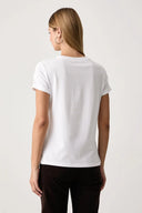 GUESS - Leopard Logo T-Shirt White