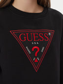 GUESS - Triangle Sweatshirt Mini Studs Black