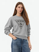 GUESS - Triangle Sweatshirt Mini Studs Grey