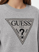 GUESS - Triangle Sweatshirt Mini Studs Grey