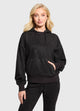 GUESS - Hooded Scuba Sweatshirt Black