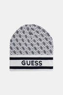 GUESS - Sevyn 4G Logo Beanie Cream Blue