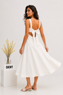 DKNY - Linen Sleeveless Dress Ivy