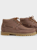 MANEBI - Men Nabuk Low Boots Shoes Moka