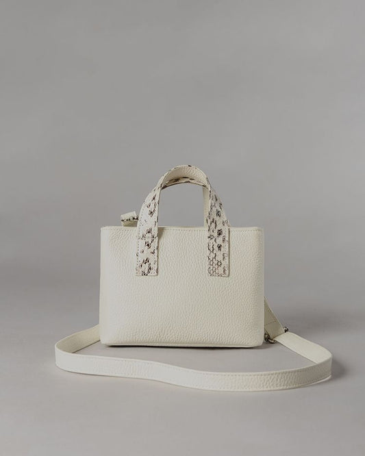 Petite Obsidian Bag - Edition in WHITE