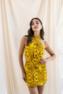 ZOGRAFOS - Chios Cut-Out Halterneck Mini Dress