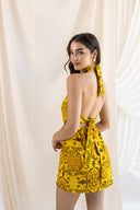 ZOGRAFOS - Chios Cut-Out Halterneck Mini Dress