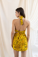 ZOGRAFOS - Chios Cut-Out Halterneck Mini Dress