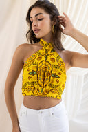 ZOGRAFOS - Chios Halterneck Top