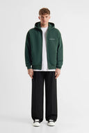 DWC - Aicha Zip Hoodie Dark Green