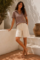 OAS - Ferratelle jaffa waffle shirt