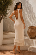 OAS - Ecru Ari Slip Dress