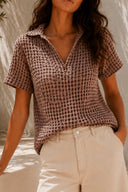OAS - Ferratelle jaffa waffle shirt