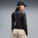PUMA - Snake Pack Printed Mesh Black Tee Women