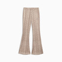 PUMA - Snake Print Pack Flared Slim Mouse Grey Pants Women