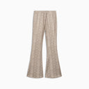 PUMA - Snake Print Pack Flared Slim Mouse Grey Pants Women