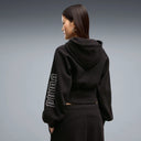 PUMA - Street Glam Black Hoodie Women