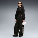 PUMA - Street Glam Black Hoodie Women