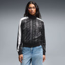 PUMA - T7 Snake Print Short Track Black Jacket Women