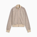 PUMA - T7 Snake Print Short Track Mouse Grey Jacket Women