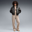 PUMA - T7 Snake Print Straight Pants Mouse Grey Women