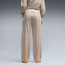 PUMA - T7 Snake Print Straight Pants Mouse Grey Women
