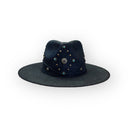 KAMAR HATS - Black Linen Pocahontas