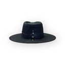KAMAR HATS - Black Linen Pocahontas
