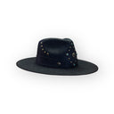 KAMAR HATS - Black Linen Pocahontas