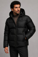 RAINS - Alta Puffer Jacket Black Grain