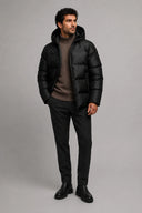 RAINS - Alta Puffer Jacket Black Grain