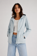 RAINS - Suva Hardshell String W Jacket Pool