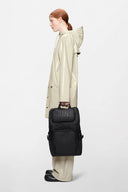 Black cargo backpack with structured silhouette and bold embossed logo, spacious and waterproof with multiple zip compartments — μαύρο cargo backpack με structured σιλουέτα και διακριτικό embossed logo, ευρύχωρο και αδιάβροχο με πολλαπλές θήκες για άψογη οργάνωση. Ιδανικό για travel, gym ή καθημερινό urban styling. Διαθέσιμο στο Iconic Angels Glyfada.