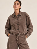 SAMSOE SAMSOE - Sakelly Corduroy Jacket Washed Beige