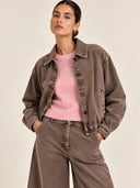 SAMSOE SAMSOE - Sakelly Corduroy Jacket Washed Beige