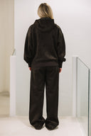 GUESS - Hooded Scuba Sweatshirt Black