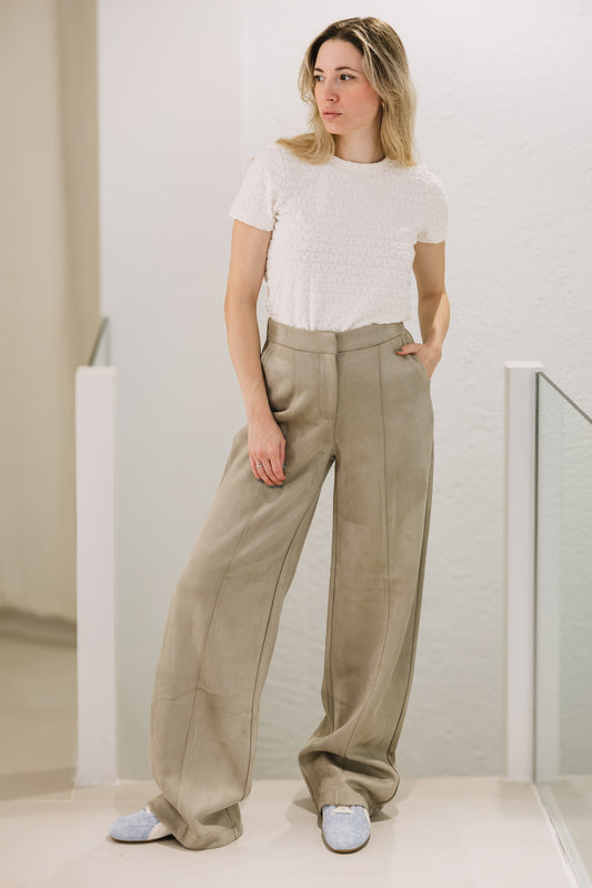 GUESS - Tailoring Scuba Sweat Pants Sage Leaf