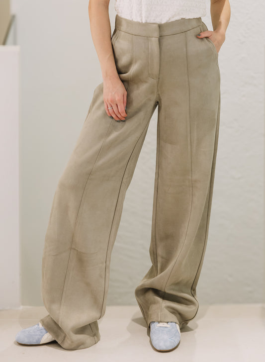 GUESS - Tailoring Scuba Sweat Pants Sage Leaf
