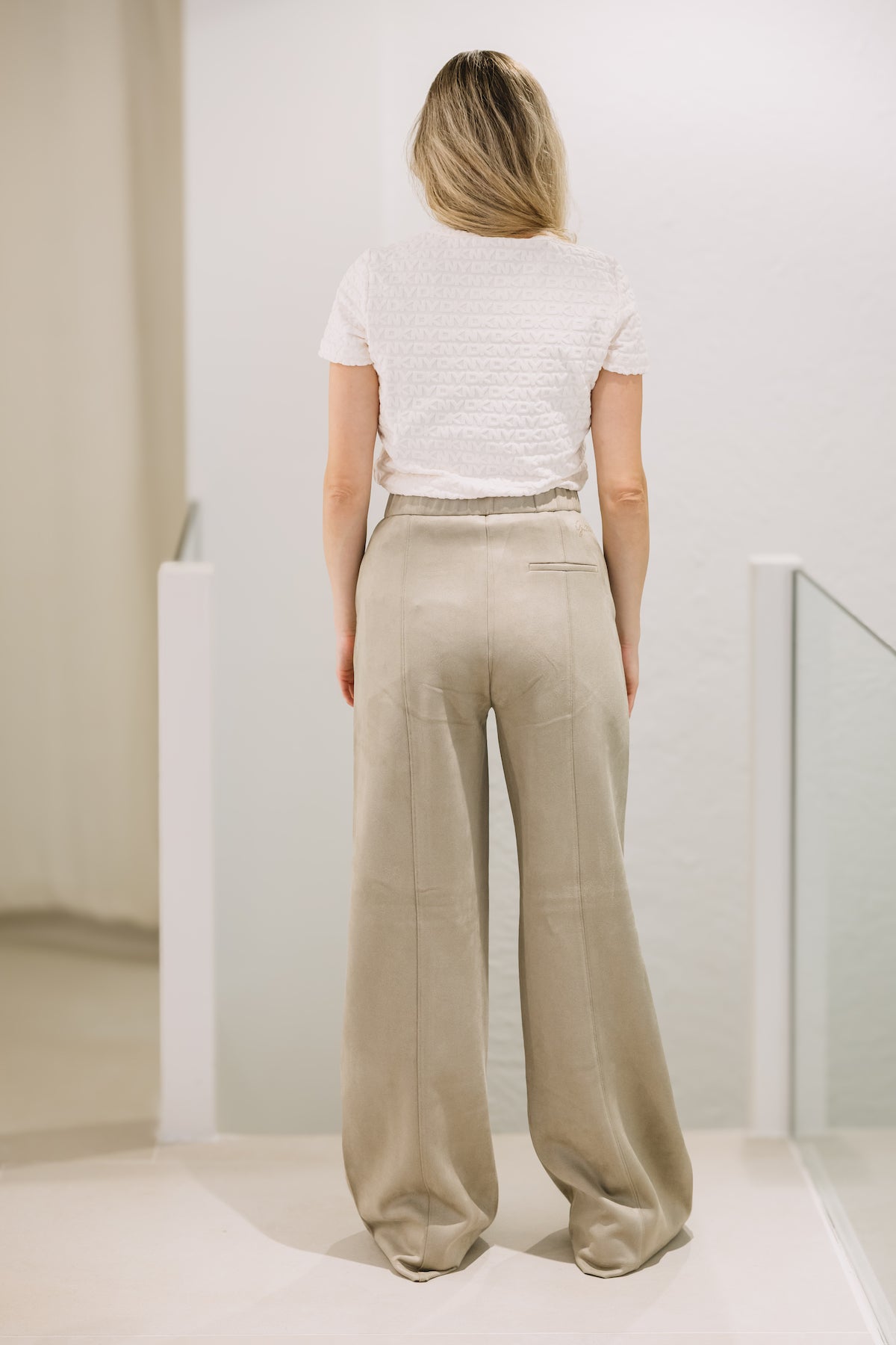 GUESS - Tailoring Scuba Sweat Pants Sage Leaf