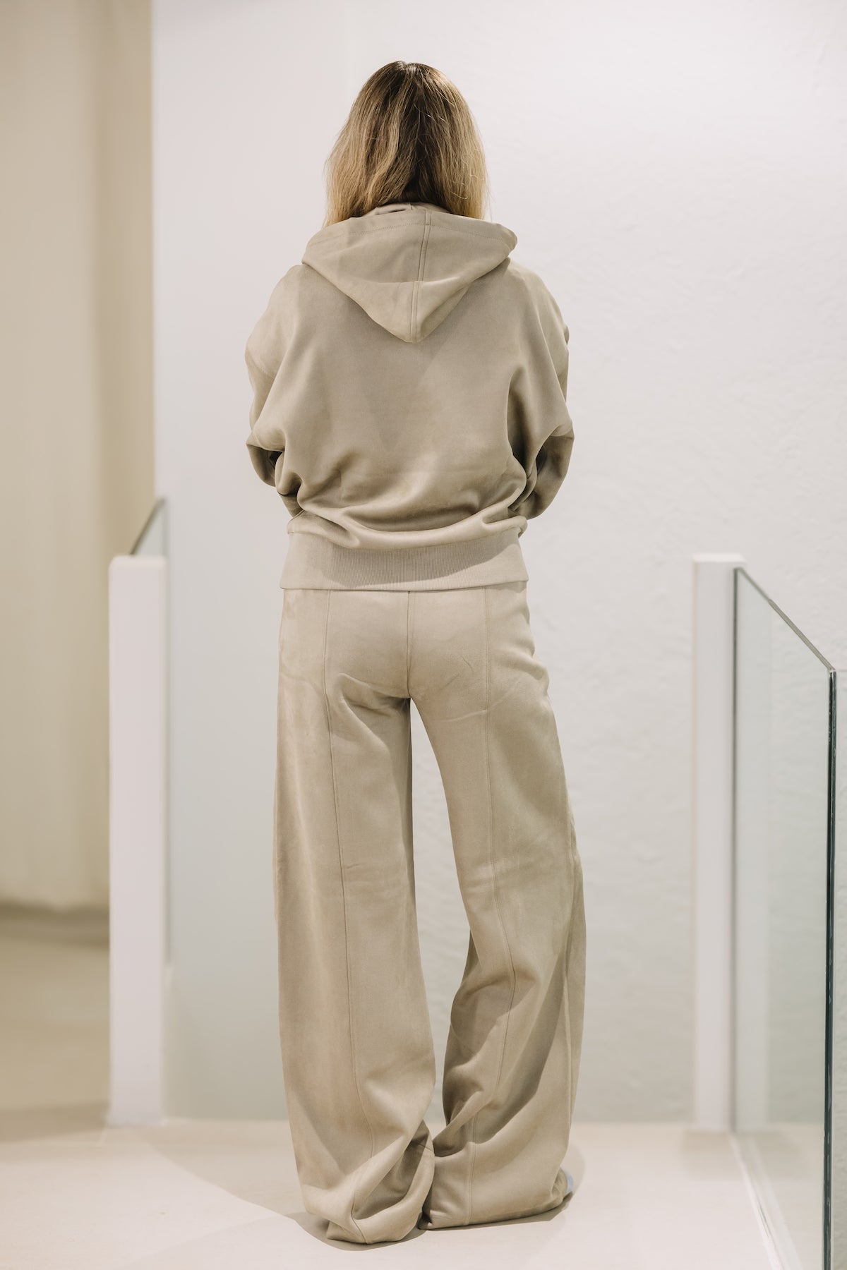 GUESS - Tailoring Scuba Sweat Pants Sage Leaf