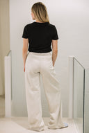 GUESS - Tailoring Scuba Sweat Pants Beige