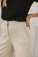 GUESS - Tailoring Scuba Sweat Pants Beige