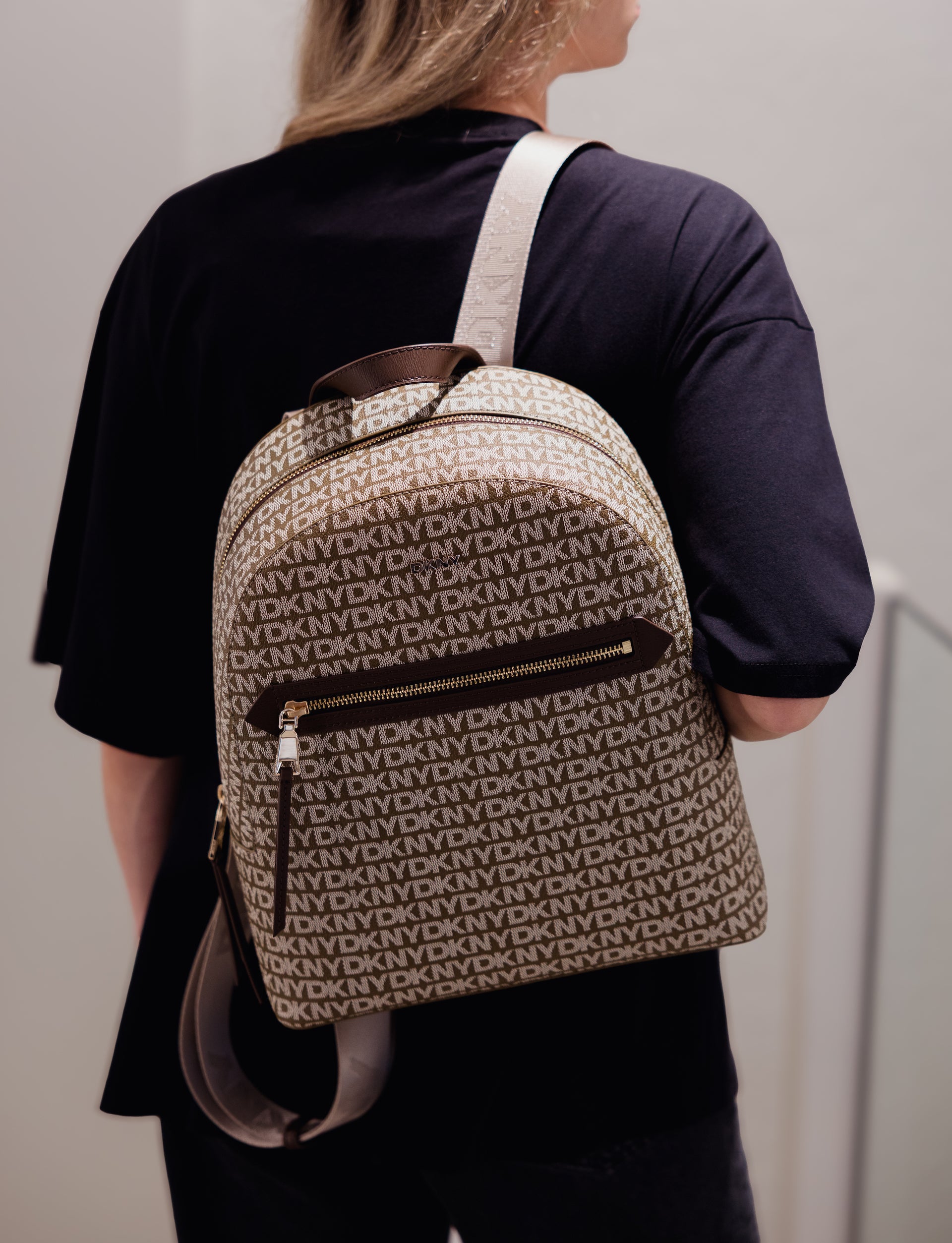 DKNY - Bryant Ave MD Backpack Chocolate