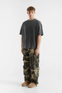 DWC - Makani Oversized T-Shirt Washed Black
