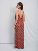 CAPETANISSA - Uma P Dress Bordeaux