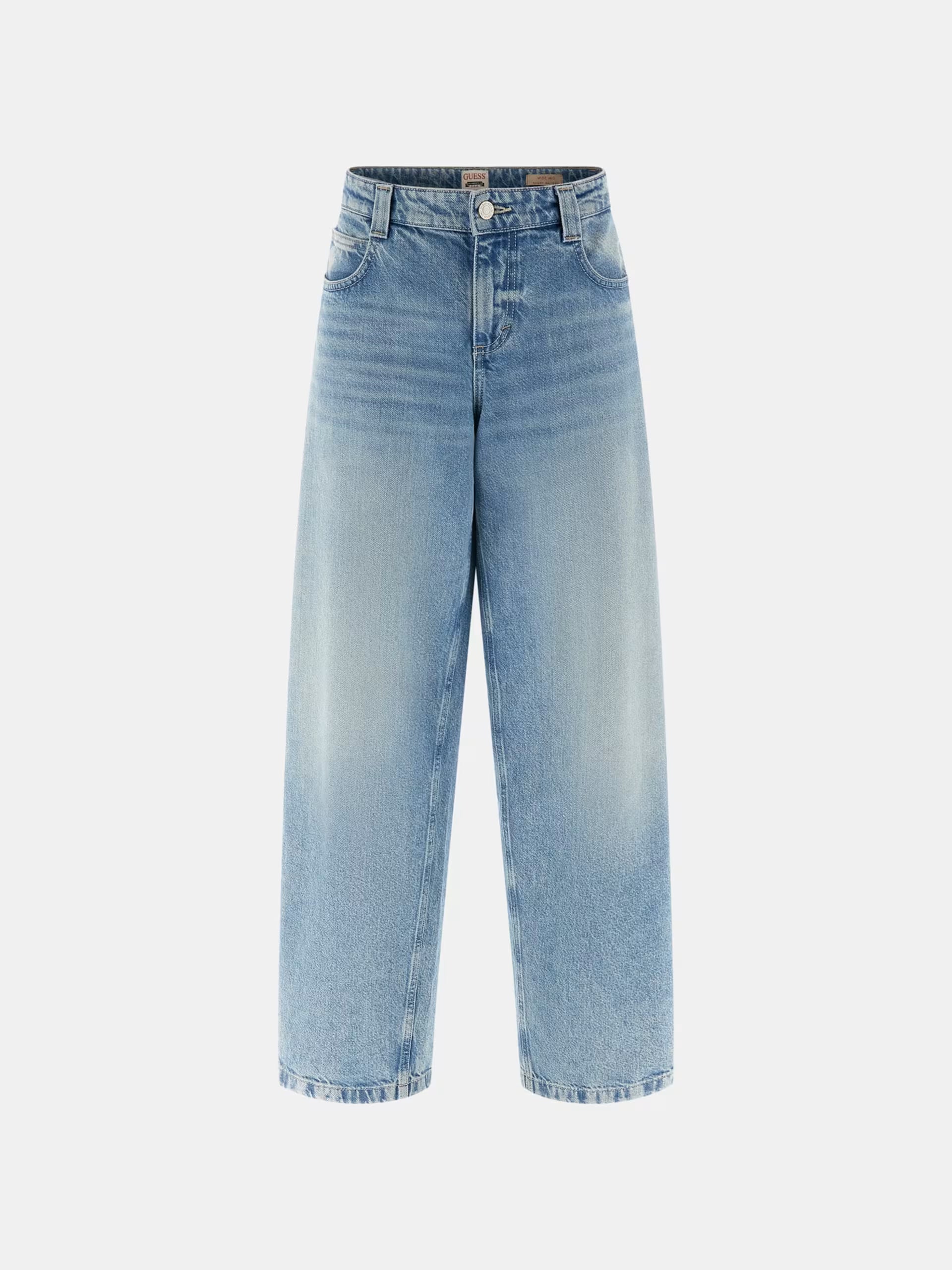 GUESS - Loose-leg Baggy Balloon Blue Jeans