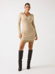 GUESS - Aubrey Dress Taupe Cream