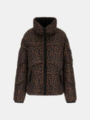 GUESS - Animal Print Puffer Jacket